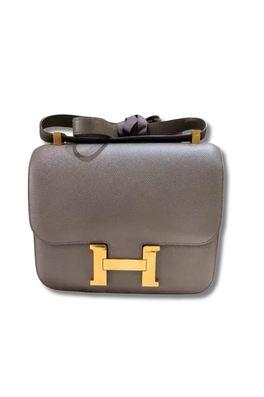 Hermes Constance 24 Etoupe in Epsom Leather and Gold Hardware Stamp C